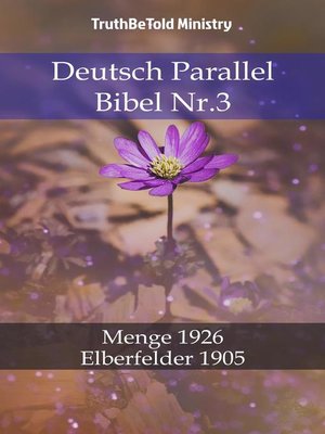 cover image of Deutsch Parallel Bibel Nr.3